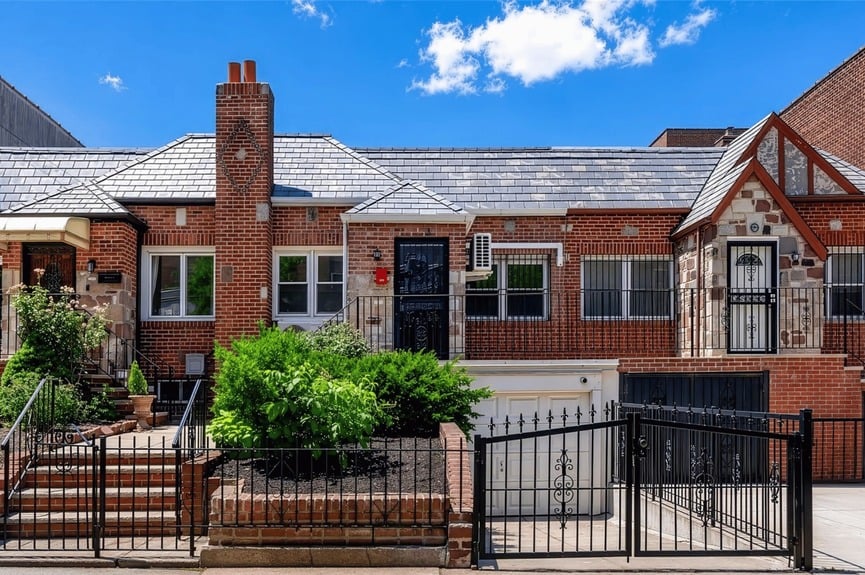 Exterior at 31-14 48th St, a single-family home in Astoria, Queens (11103)