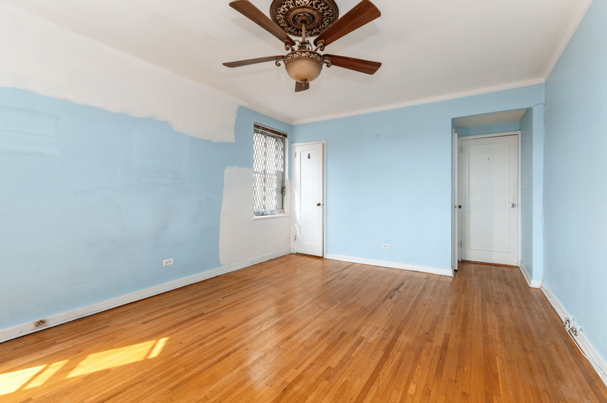Bedroom at 34-41 85th St, Unit 6L, a co-op apartment in Jackson Heights, Queens (11372)