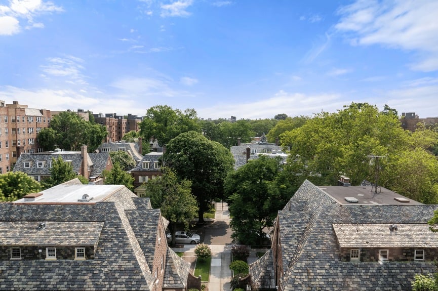 Outside View at 34-41 85th St, Unit 6L, a co-op apartment in Jackson Heights, Queens (11372)