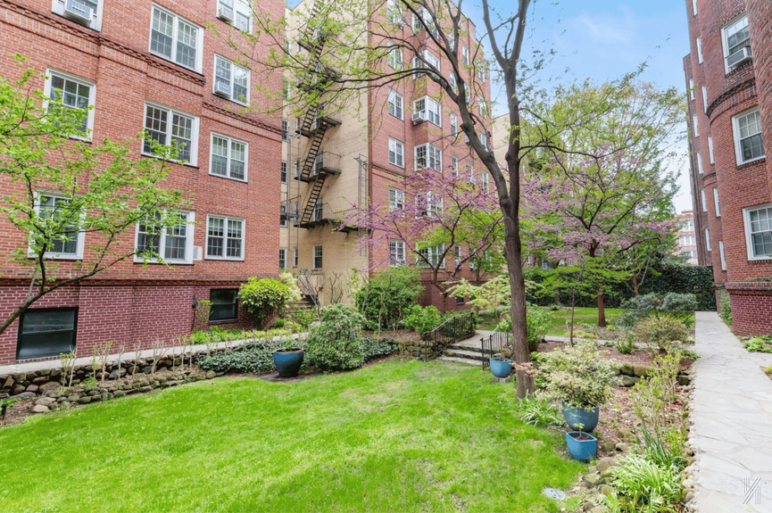 Garden at 35-24 78th St, Unit B56, a co-op apartment in Jackson Heights, Queens (11372)