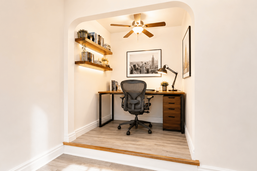 Home Office at 35-24 78th St, Unit B56, a co-op apartment in Jackson Heights, Queens (11372)
