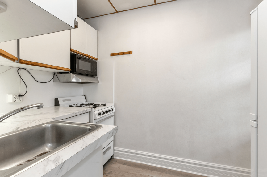 Kitchen at 35-24 78th St, Unit B56, a co-op apartment in Jackson Heights, Queens (11372)