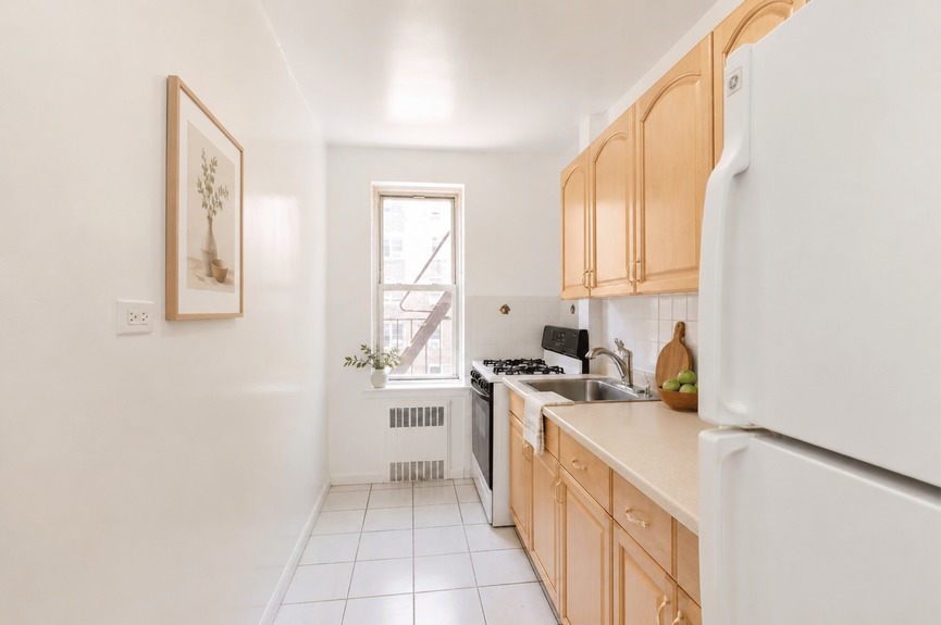 Kitchen at 39-65 51st St, Unit 4B, a co-op apartment in Woodside, Queens (11377)