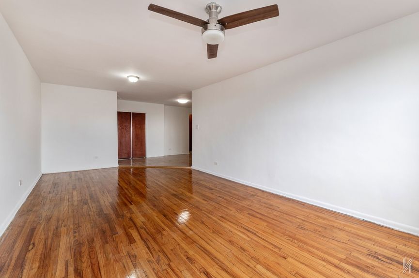 Living room at 41-42 73rd St, Unit 5B, a co-op apartment in Woodside, Queens (11377).