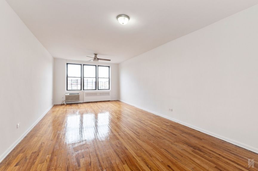 Living room at 41-42 73rd St, Unit 5B, a co-op apartment in Woodside, Queens (11377).