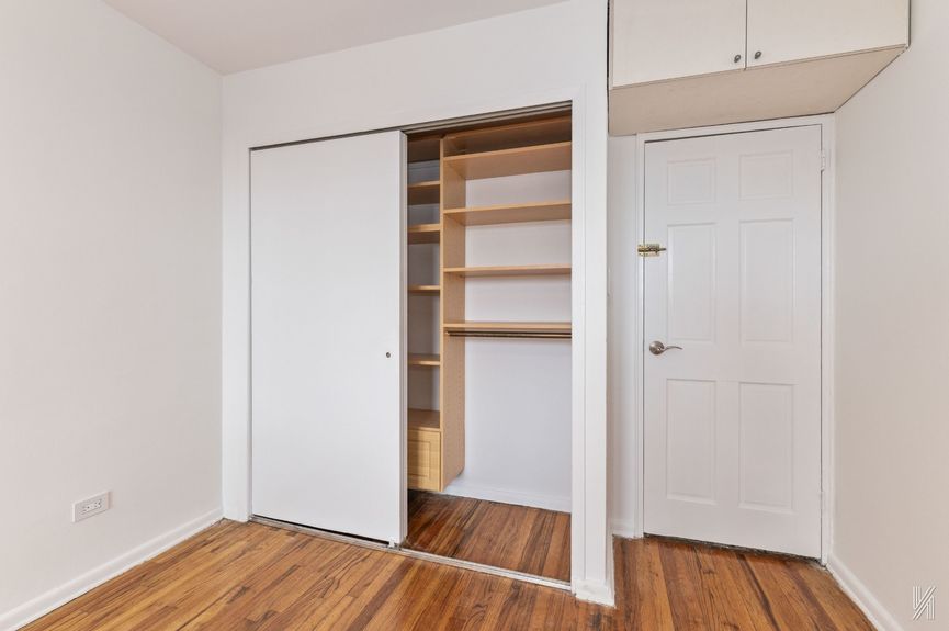 Closet at 41-42 73rd St, Unit 5B, a co-op apartment in Woodside, Queens (11377).