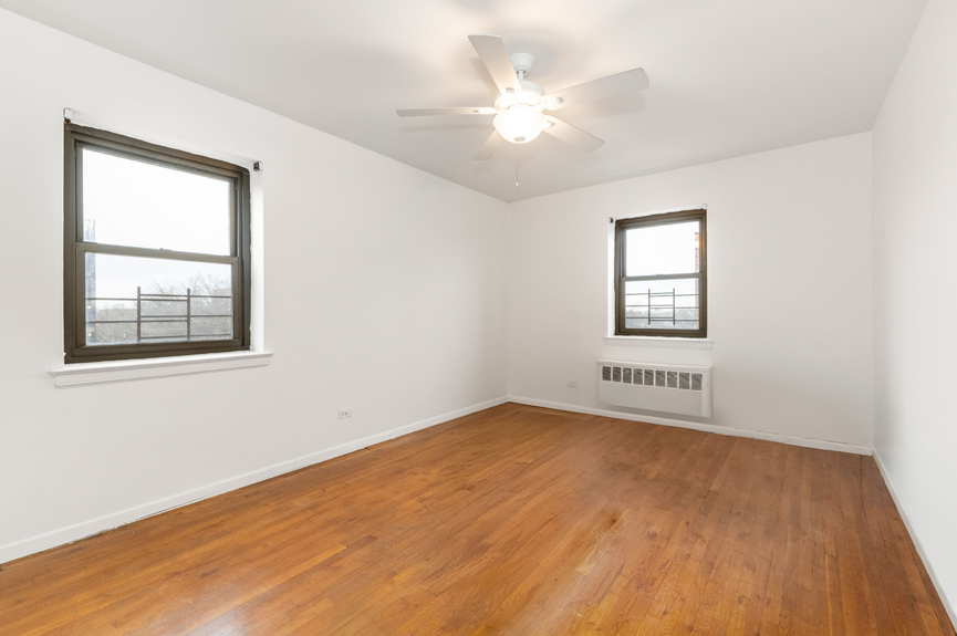 Bedroom at 34-10 94th St, Unit 6G, a co-op apartment in Jackson Heights, Queens (11372)