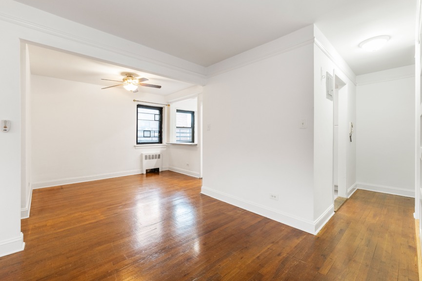 Dining Area and Foyer at 34-10 94th St, Unit 6G, a co-op apartment in Jackson Heights, Queens (11372)