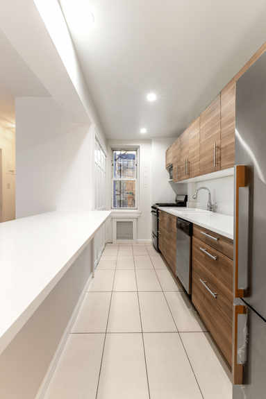 Kitchen at 39-25 51st St, Unit 1F, a co-op apartment in Woodside, Queens (11377)