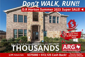 d-r-horton 2023 summer sale in Dallas Fort Worth