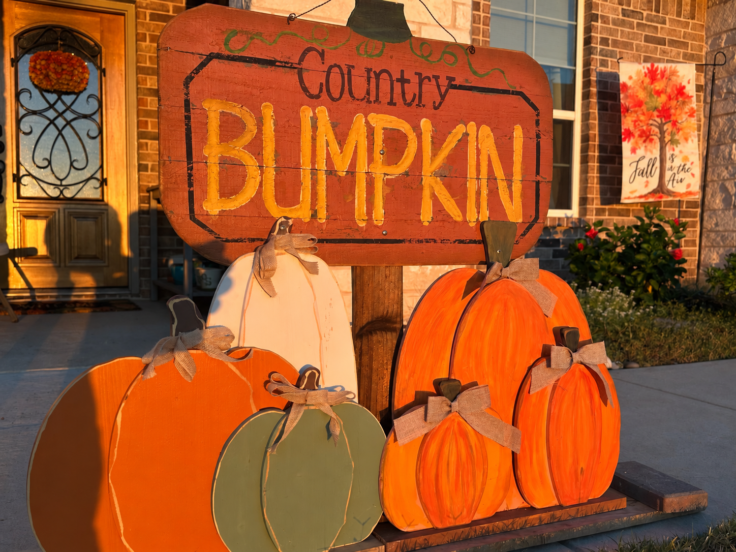 Rustic Country Bumpkin Sign