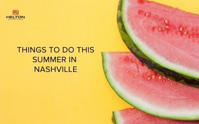 Things to do This Summer in Nashville (Family Edition)