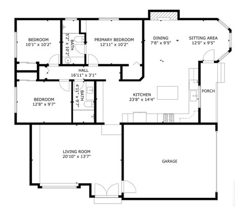 2D Floor Plan