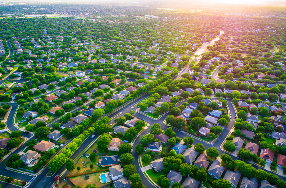 allandale-austin-stock-image