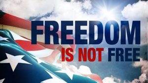 """Freedom is not free"" picture"