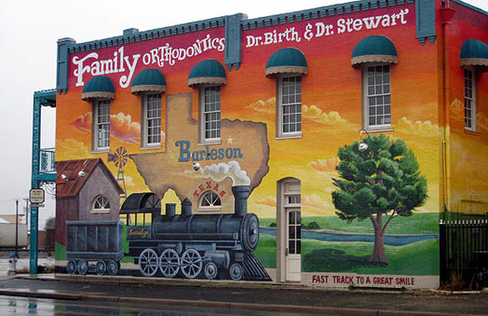 Picture of Burleson Texas Mural