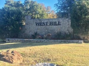 Picture of Weast hill stone sign