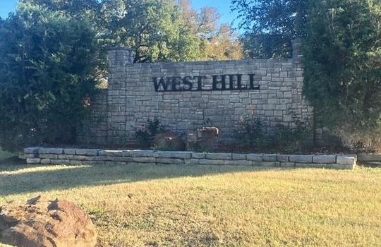 Picture of Weast hill stone sign