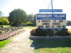 Picture of Edgecliff Village church sign