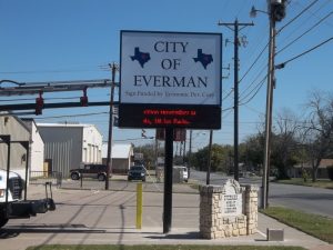 Picture of Everman Texas sign