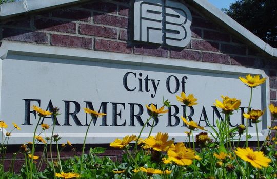 Picture of Farmers Branch Sign