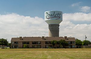 Picture of Rowlett Water tower