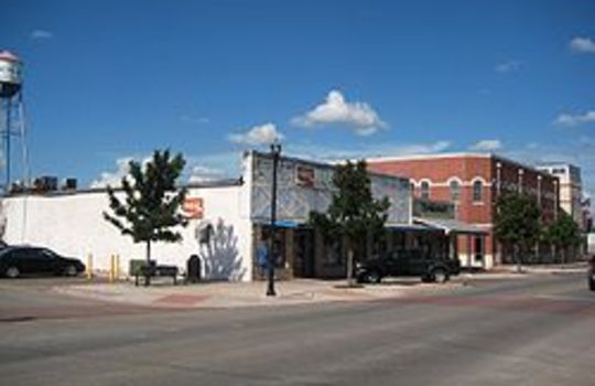 Picture of downtown Kyle Texas