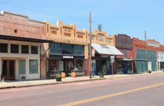 Picture of Bartlett Texas main street