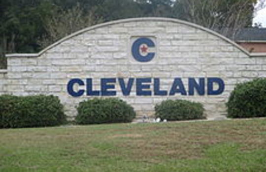 Picture of Cleveland Texas Welcome sign