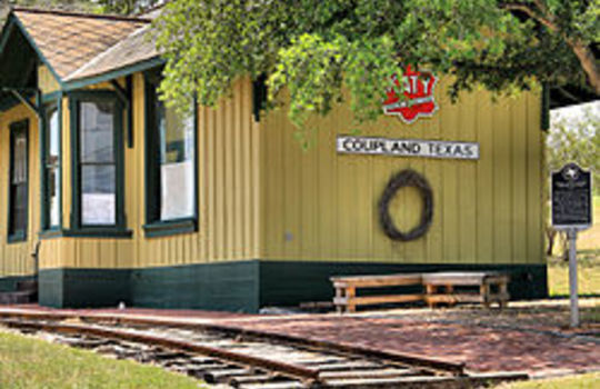 Picture of previous used Coupland Train Station