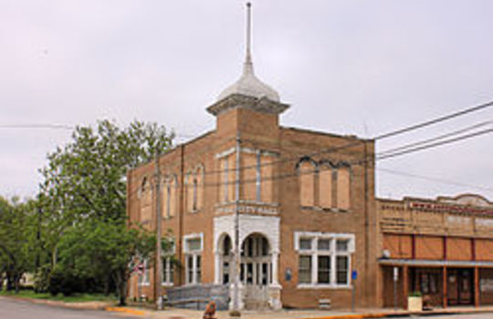 Picture of former City hall of Granger Texas