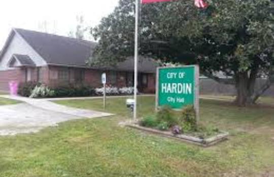 Picture of Hardin Texas Welcome sign