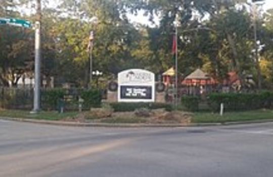 "Picture of Oak Ridge North, Texas sign"
