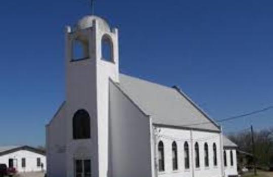 Picture of a Church in Saspamco Texas