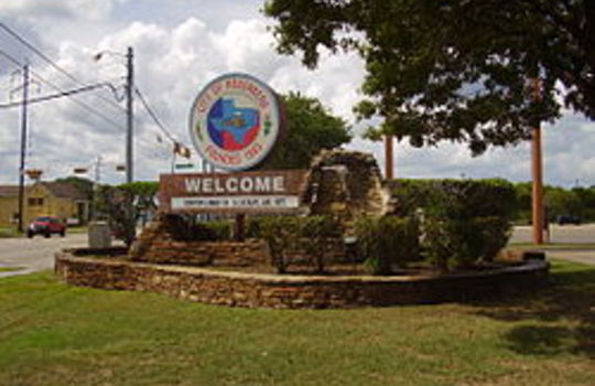Picture of Rosenberg Welcome sign