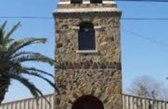 Stone Brick Tower in Losoya Texas