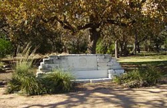 "Picture of ""Welcome"" sign into Sunset Valley Texas"