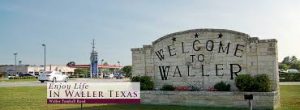 Picture of Waller Texas Welcome sign