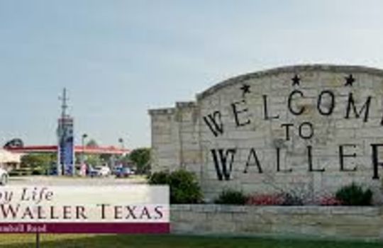 Picture of Waller Texas Welcome sign