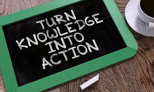 Knowledge Minus Action = Nothing