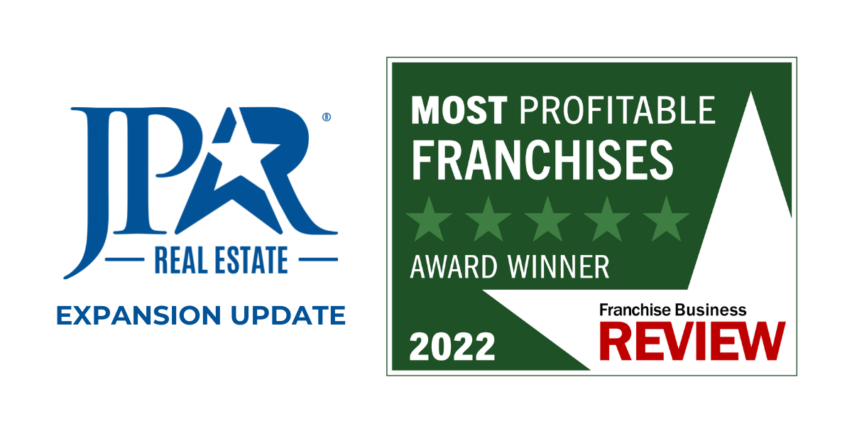 JPAR® - Real Estate Named a Most Profitable Franchise of 2022 by Franchise Business Review