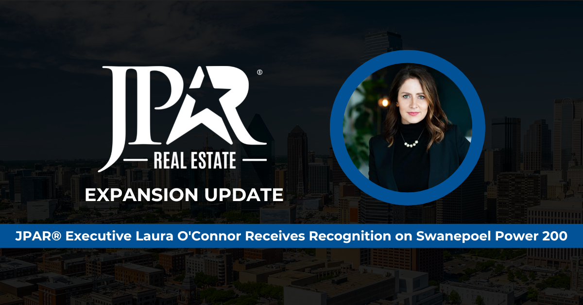 JPAR® Executive Laura O'Connor Receives Recognition on Swanepoel Power 200