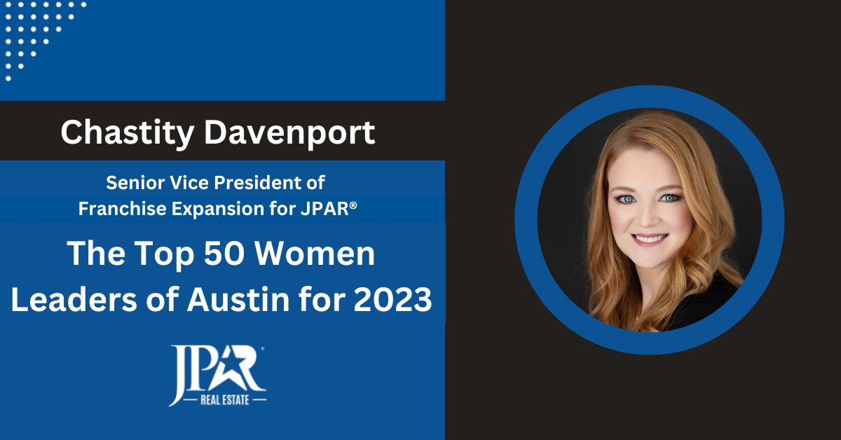 JPAR's Chastity Davenport Named One of The Top 50 Women Leaders of Austin for 2023 by Women We Admire