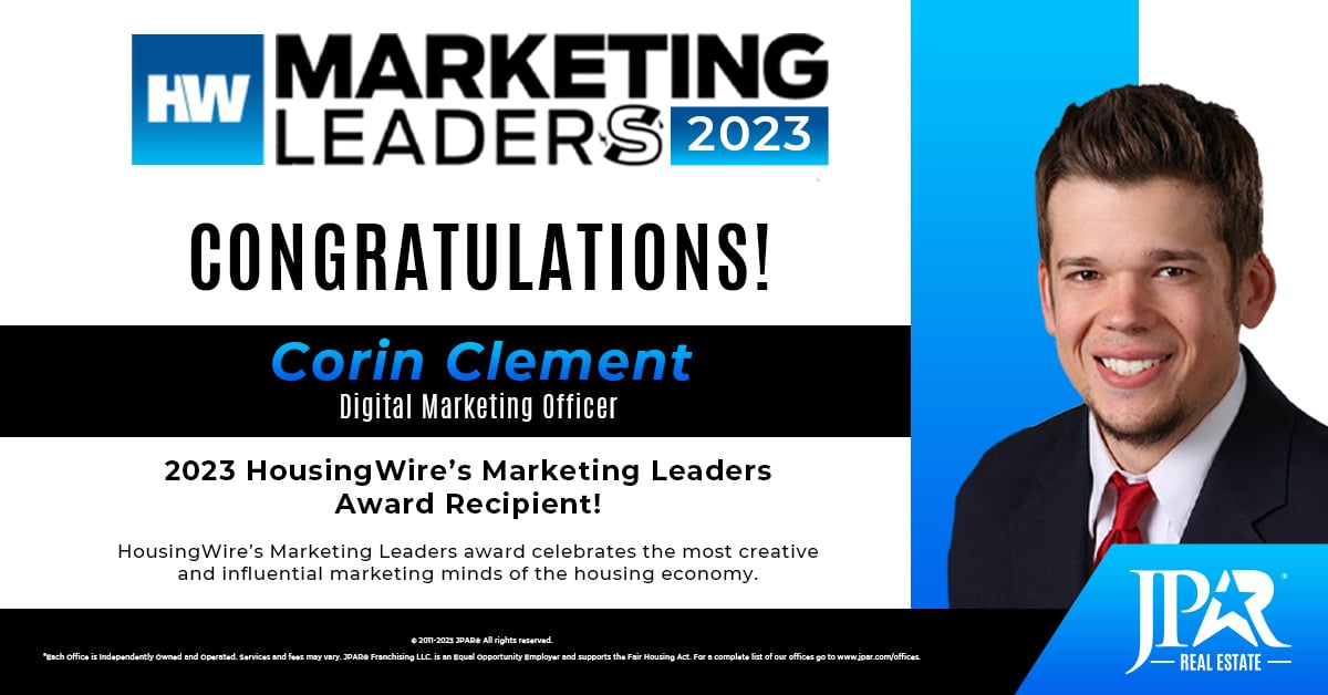 Corin Clement, Digital Marketing Officer, Named a 2023 HW Marketing Leader by HousingWire