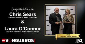 JPAR Real Estate Leadership, Chris Sears and Laura O'Connor Named Vanguards by Housing Wire for Transformative Leadership and Exceptional Growth