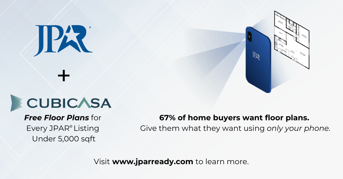 JPAR® Meets Consumer Demand for Floor Plans in Real Estate Listings with CubiCasa Partnership