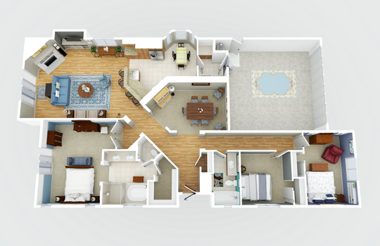 virtual floor plan