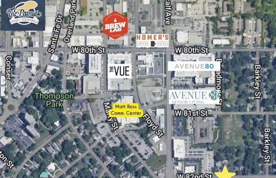 map with logos for 82nd