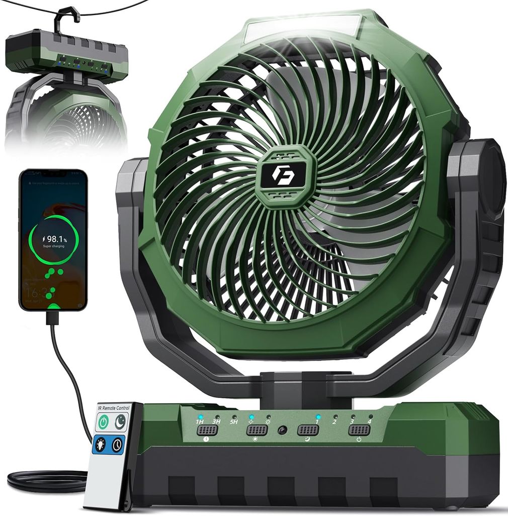 battery fan