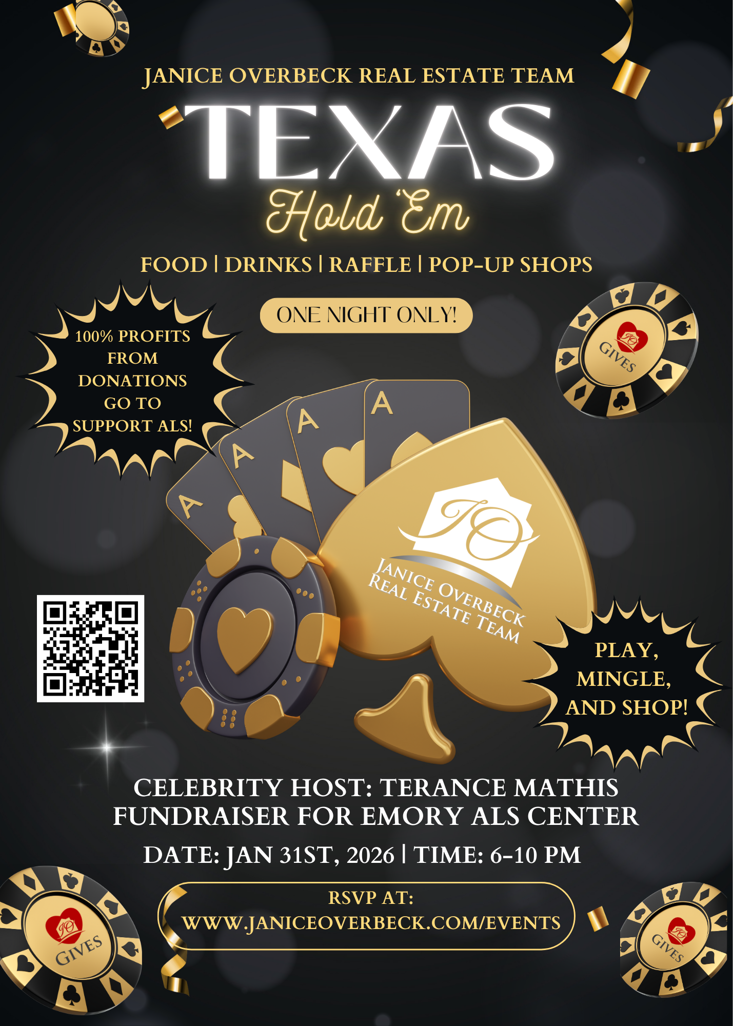 Black and Gold Casino Night Party Neon Instagram Story (16)